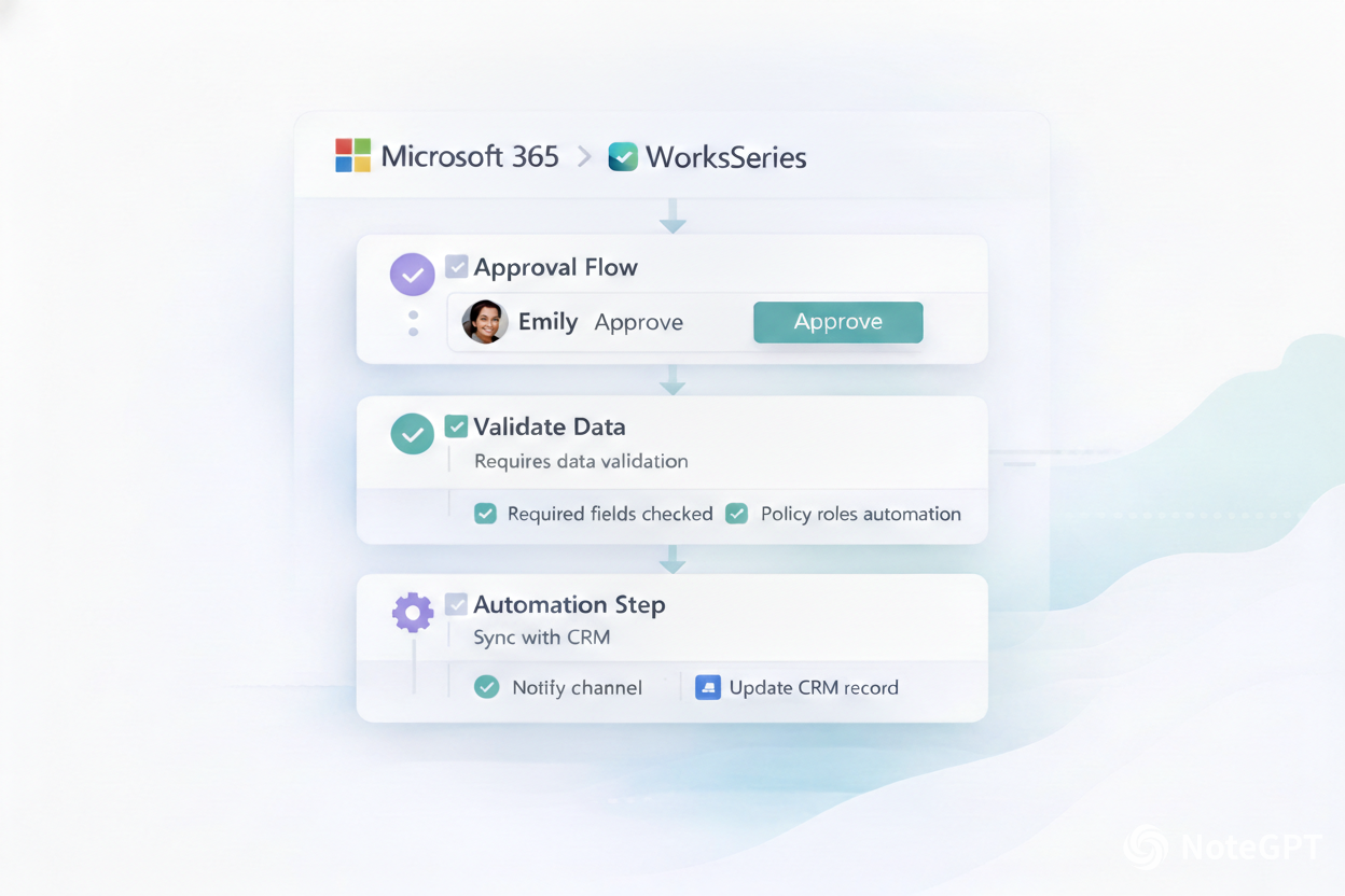 WorksSeries workflow